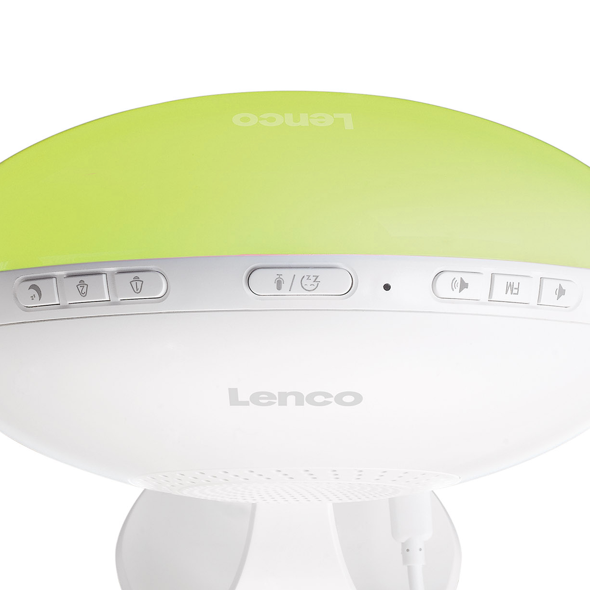 LENCO CRW-110WH - smarter Mehrere Wecker Farben WLAN