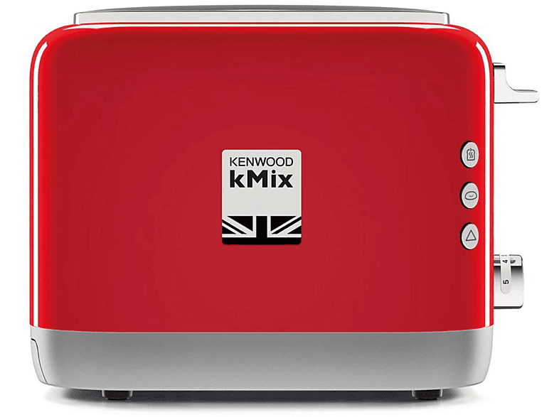 KENWOOD TCX 751 RD KMIX 2-SCHLITZ-TOASTER 900W Toaster Rot (900 Watt, Schlitze: 2)