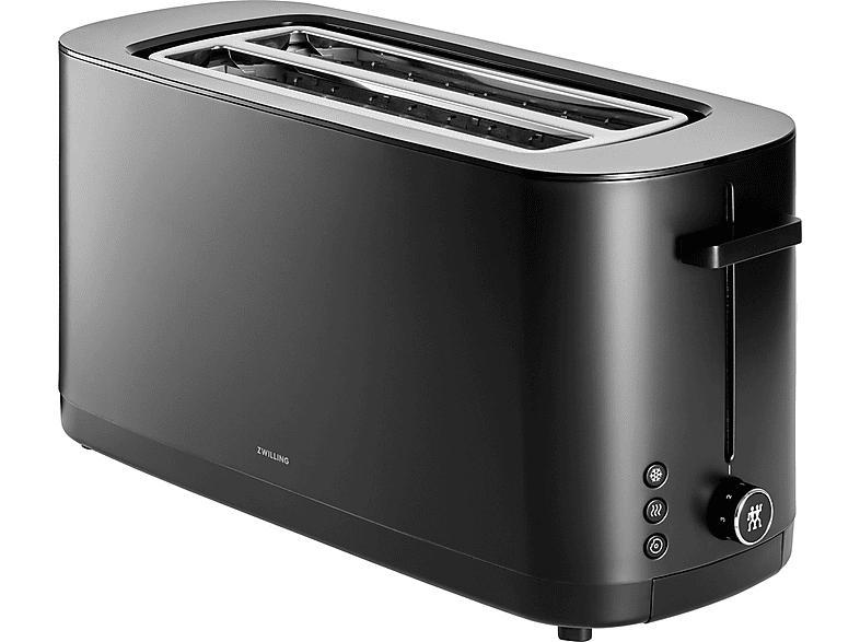 ZWILLING 1008870 Toaster Schwarz (1800 Watt, Schlitze 2) SATURN