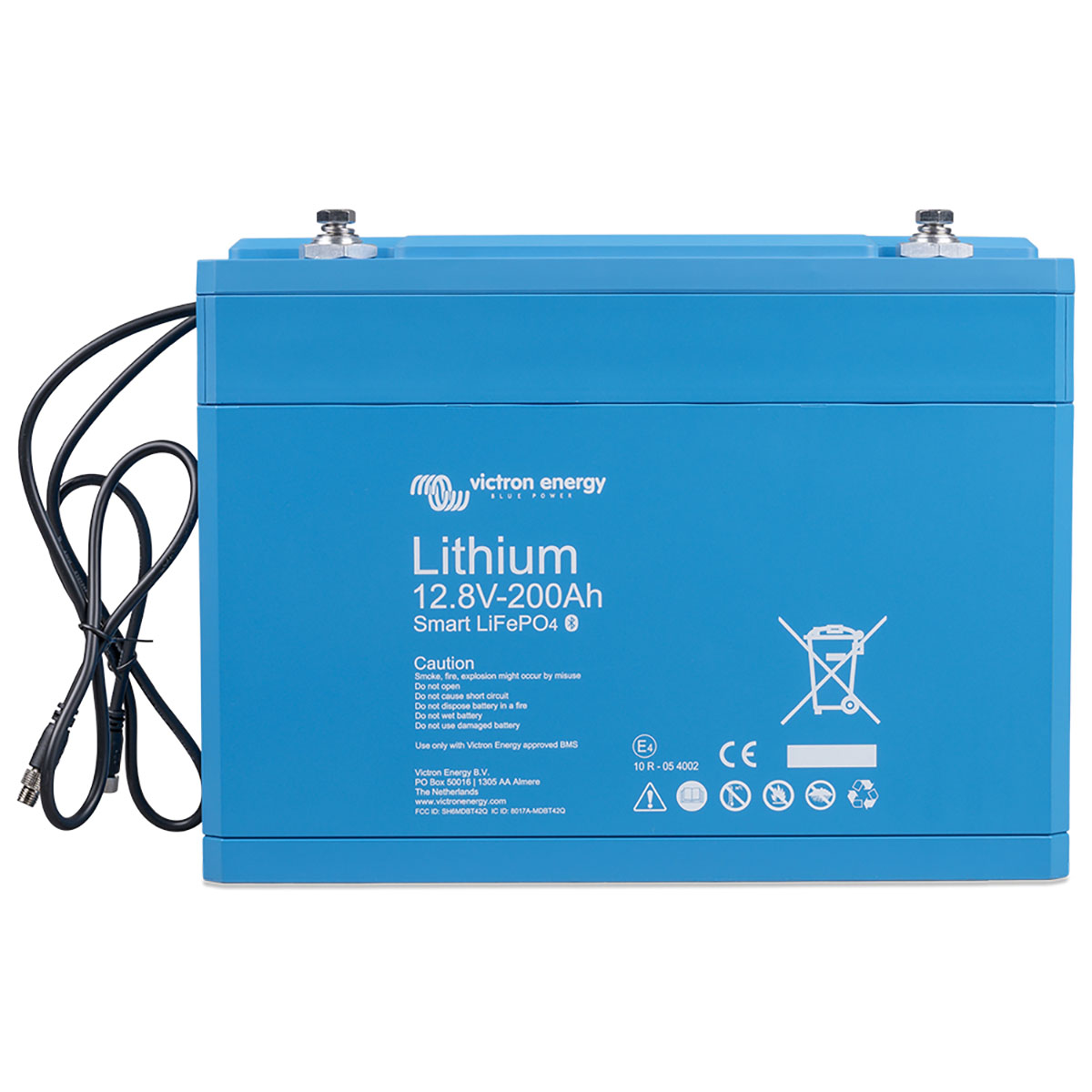 VICTRON ENERGY LiFePO4 12,8/200 Smart Akku 12,8V 200Ah Akku Batterie 2560Wh LiFePO4