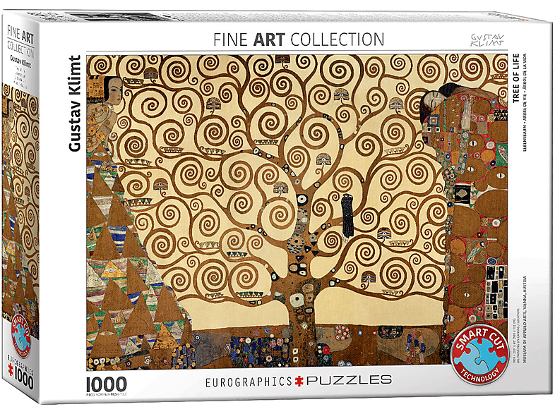 Puzzle Gustav von Klimt Lebensbaum EUROGRAPHICS