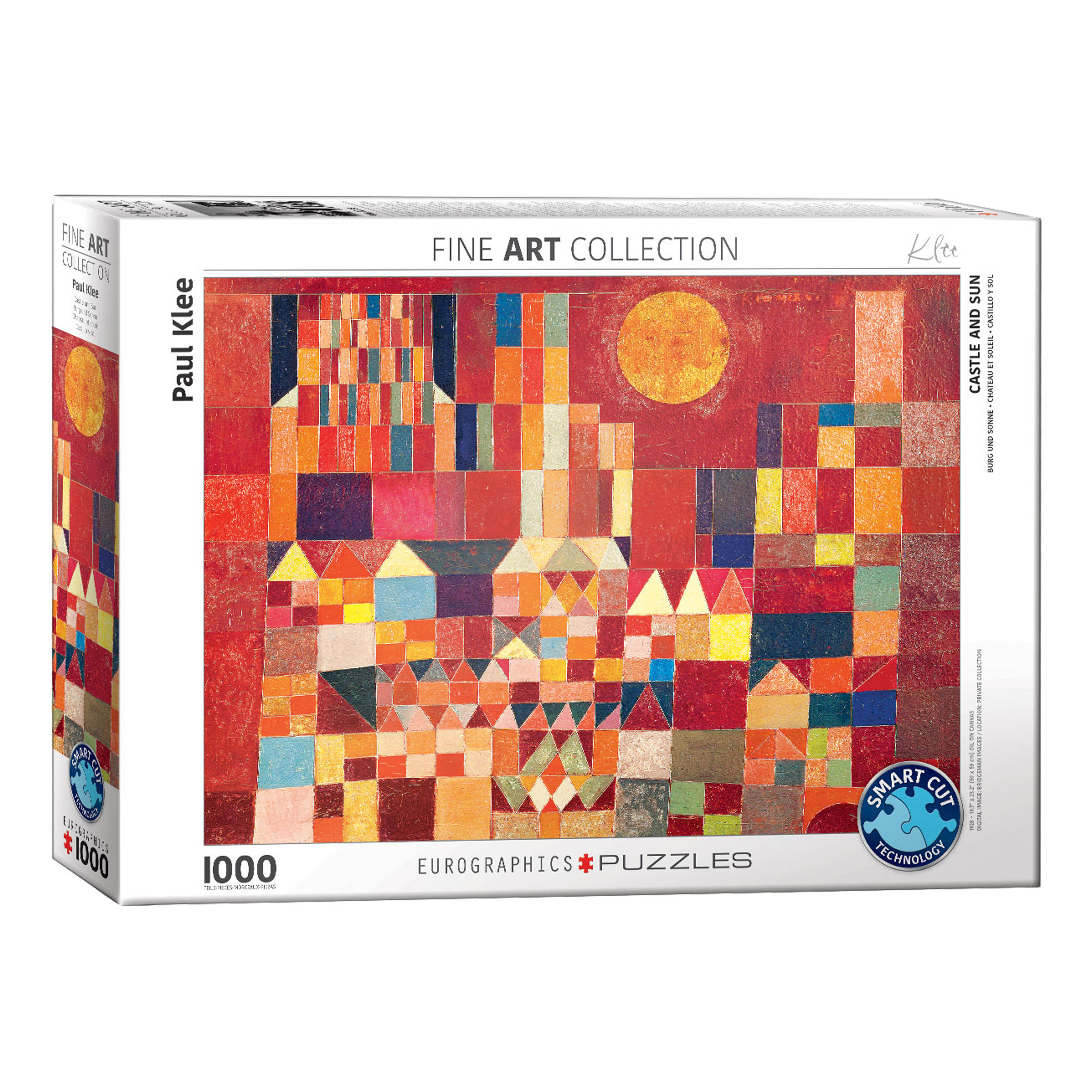 und Klee Paul von EUROGRAPHICS Puzzle Sonne Burg