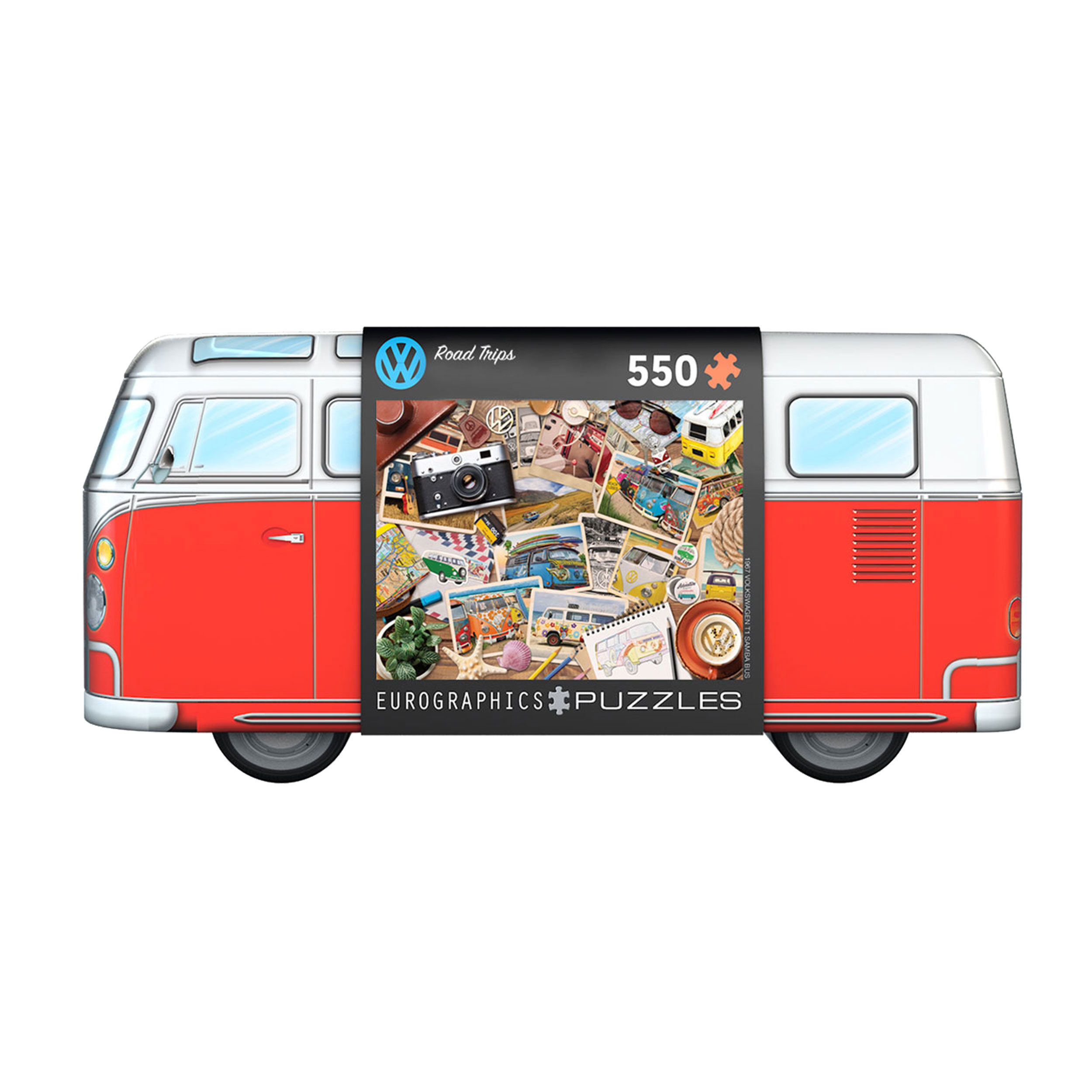 EUROGRAPHICS VW Bus Road - Puzzle Puzzledose in Trips