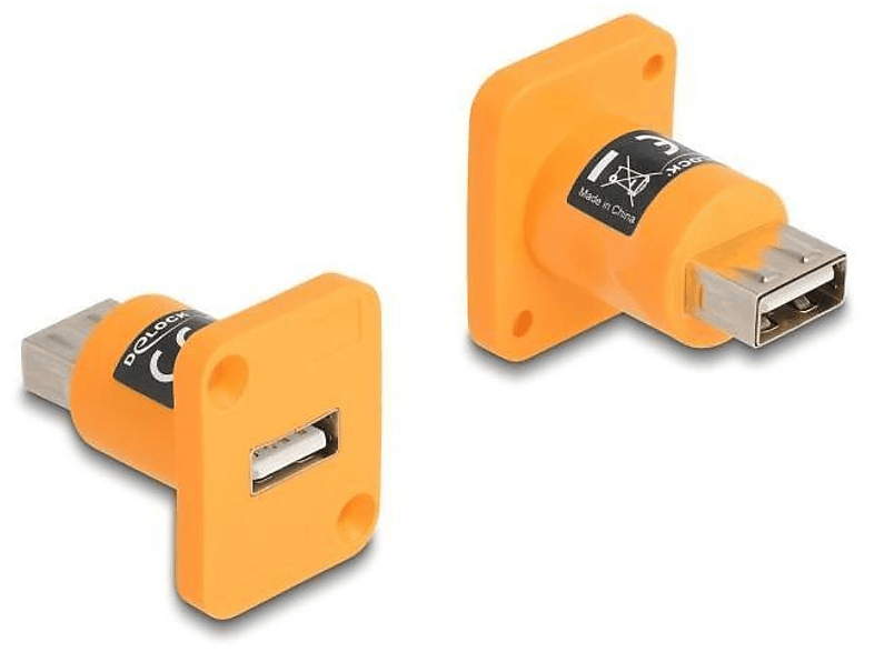 DELOCK Adapter, Orange 87999