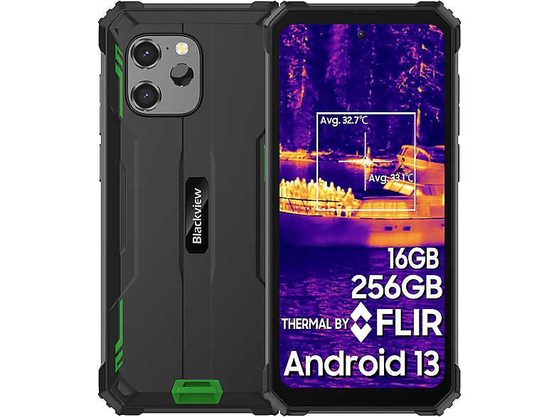BLACKVIEW BV8900 Green Rugged 256 GB grün Dual SIM