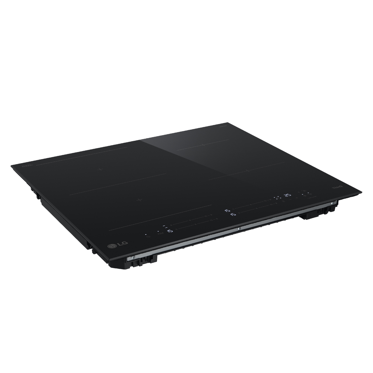 Placa inducción - LG CBIZ2435B, 4 zona(s) zonas, 59 mm, Cristal Negro