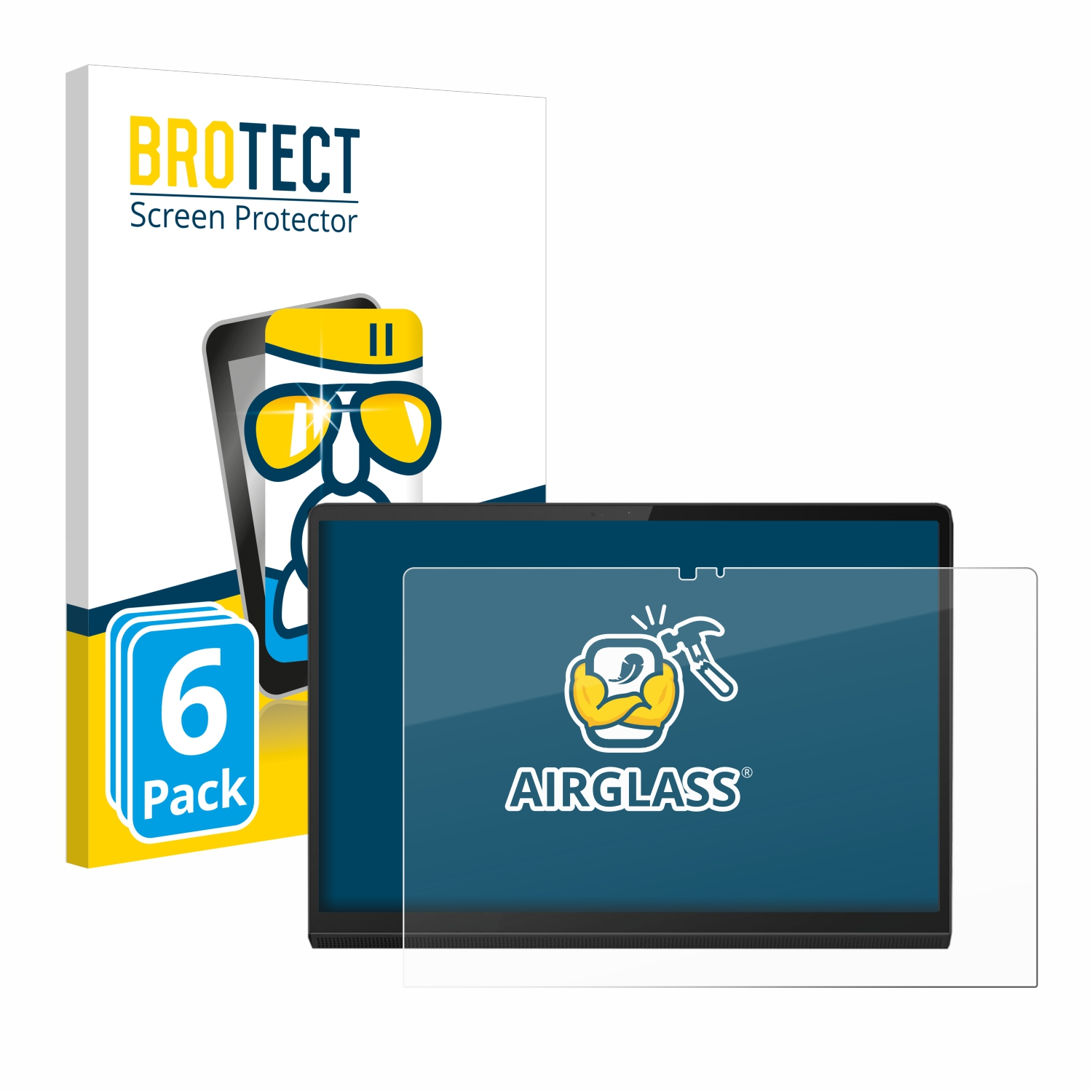 Airglass Tab klare BROTECT 6x Yoga Lenovo Schutzfolie(für 13)