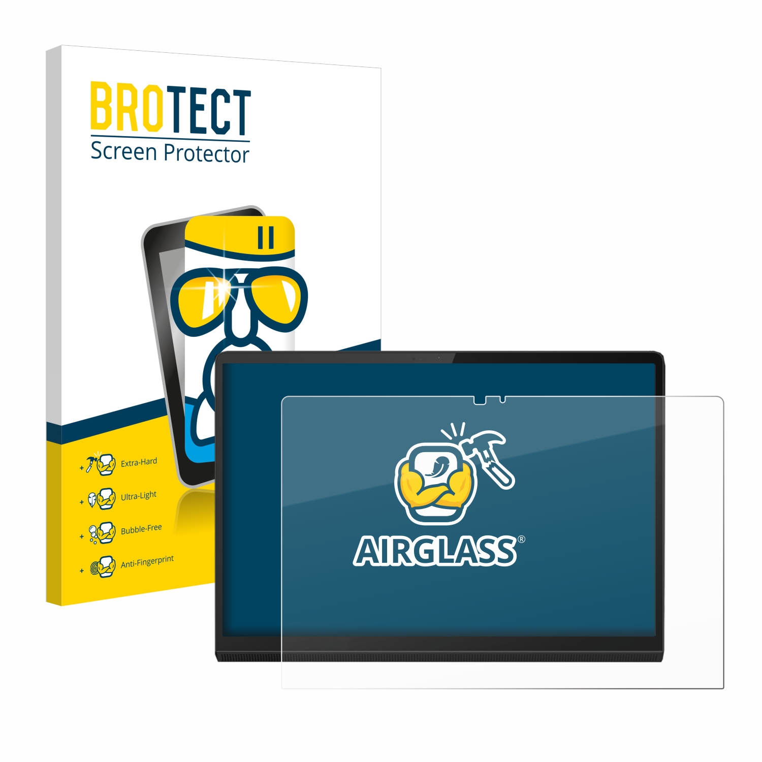 BROTECT Airglass klare Schutzfolie(für 13) Yoga Tab Lenovo