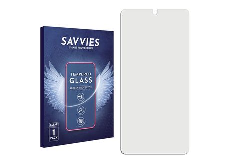 SAVVIES 9H klares Panzerglas Schutzglas(für Samsung Galaxy S24 Plus)