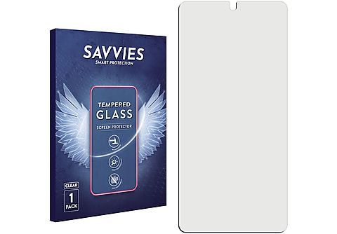 SAVVIES 9H klares Panzerglas Schutzglas(für Samsung Galaxy S24