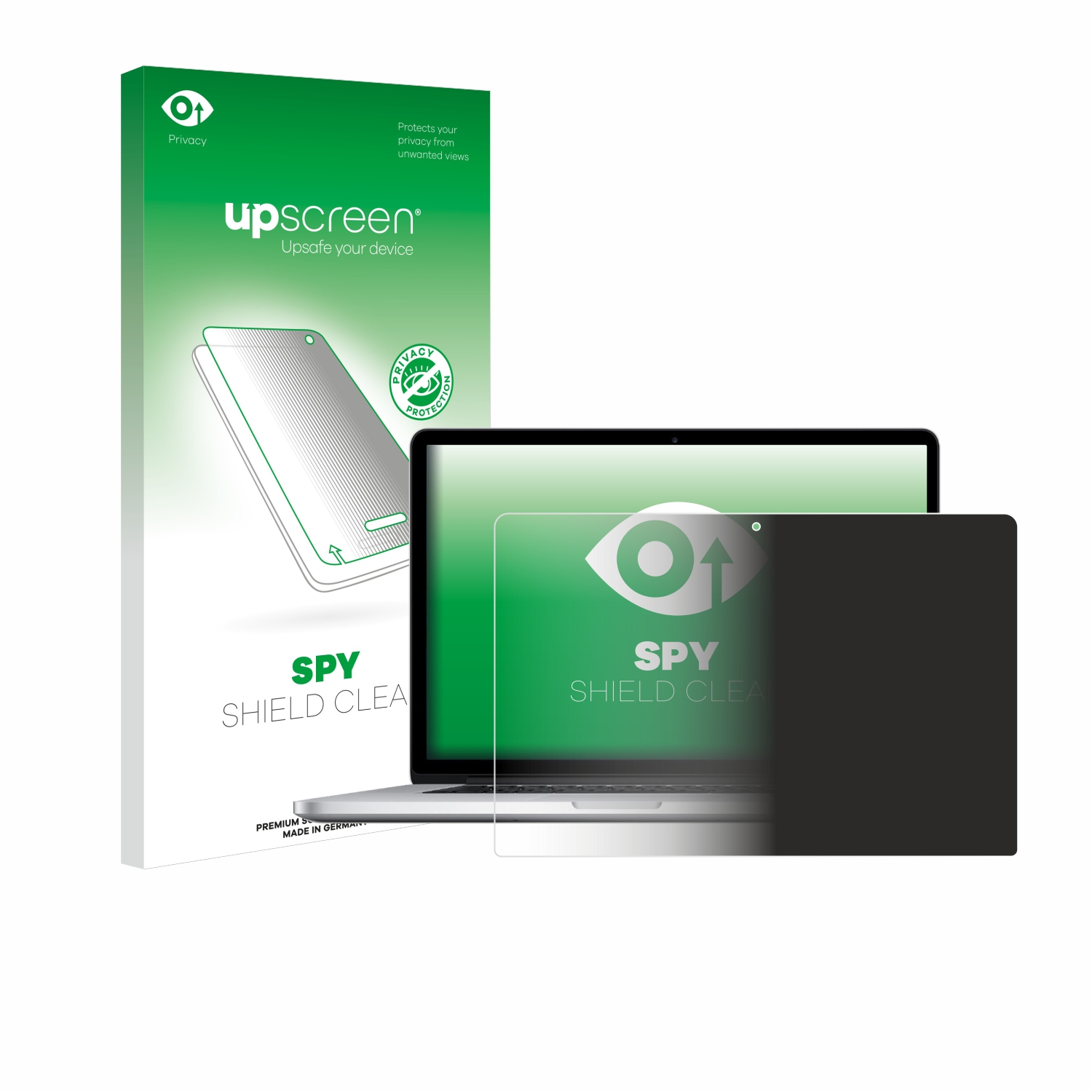 UPSCREEN Anti-Spy Schutzfolie(für Apple MacBook Retina 2014) 15\