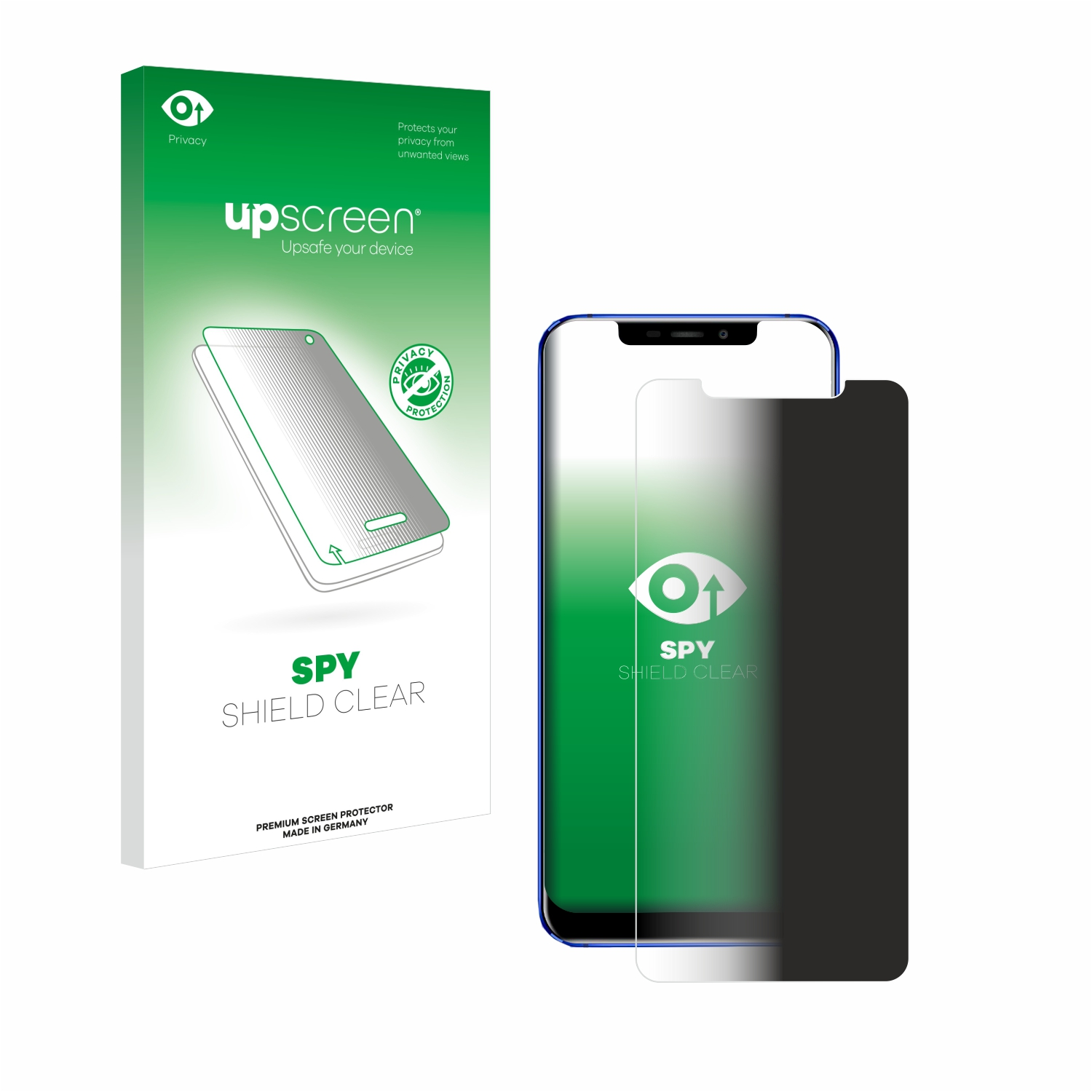 UPSCREEN Anti-Spy Schutzfolie(für Oukitel U23)