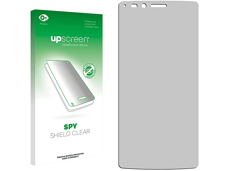 UPSCREEN Anti-Spy Schutzfolie(für Vernee Apollo Lite)