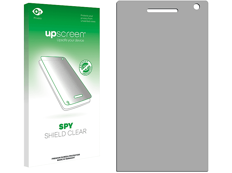 UPSCREEN Anti-Spy Schutzfolie(für Sony Ericsson Xperia S LT26i)