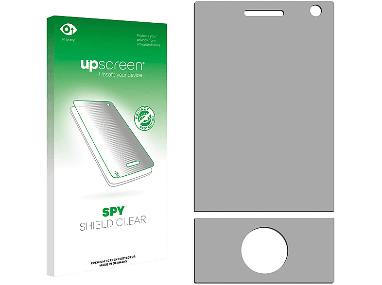 UPSCREEN Anti-Spy Schutzfolie(für HTC P3700 Touch Diamond (Display + Bedienfeld)) | Displayschutzfolien & Gläser