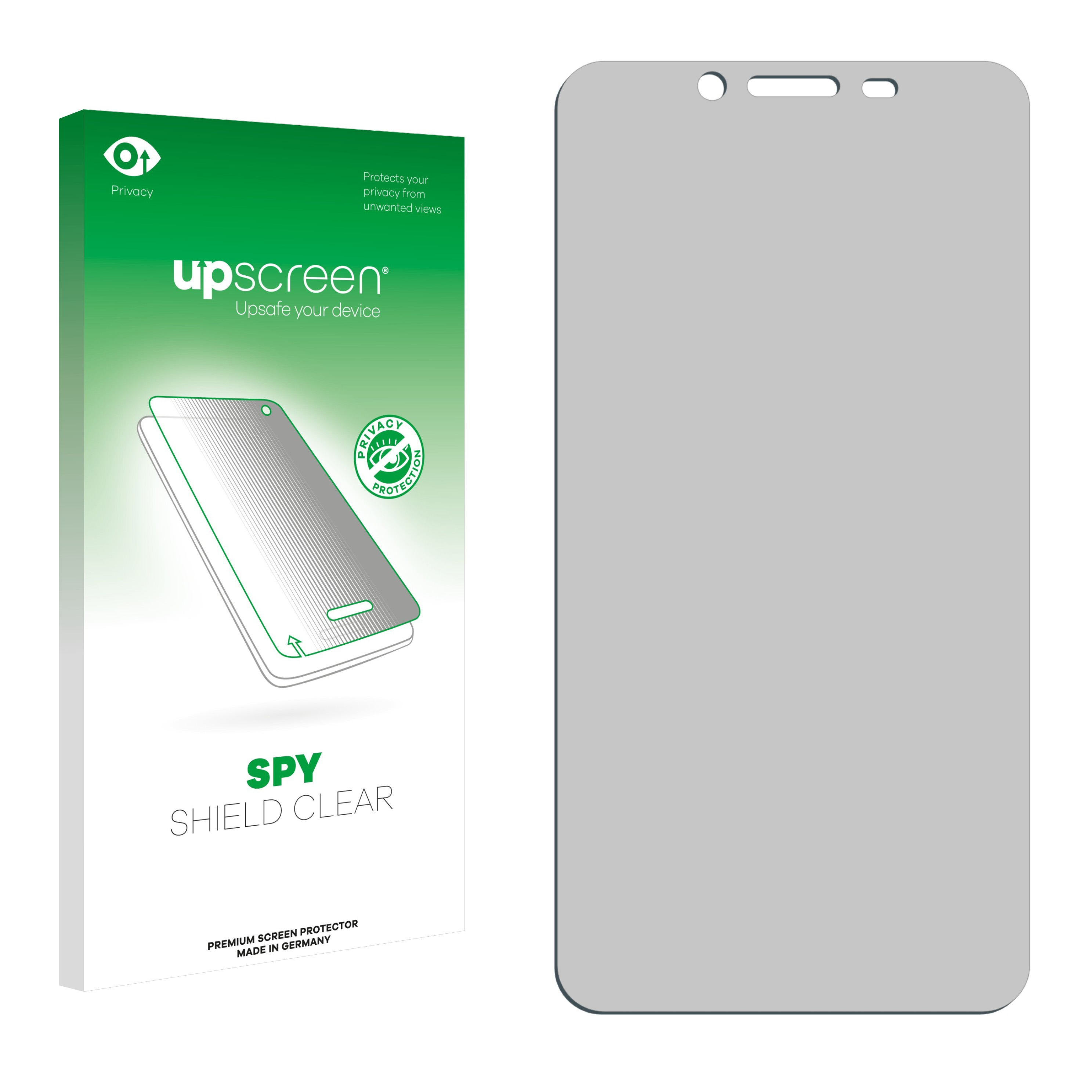 X555U) Mediacom PhonePad Duo Schutzfolie(für Anti-Spy UPSCREEN