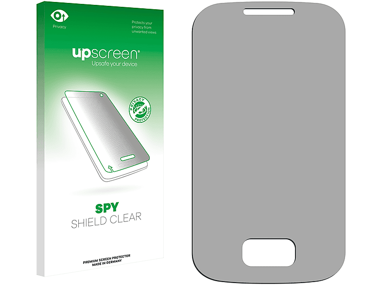 Pocket Samsung UPSCREEN S5301) Plus Galaxy Anti-Spy Schutzfolie(für