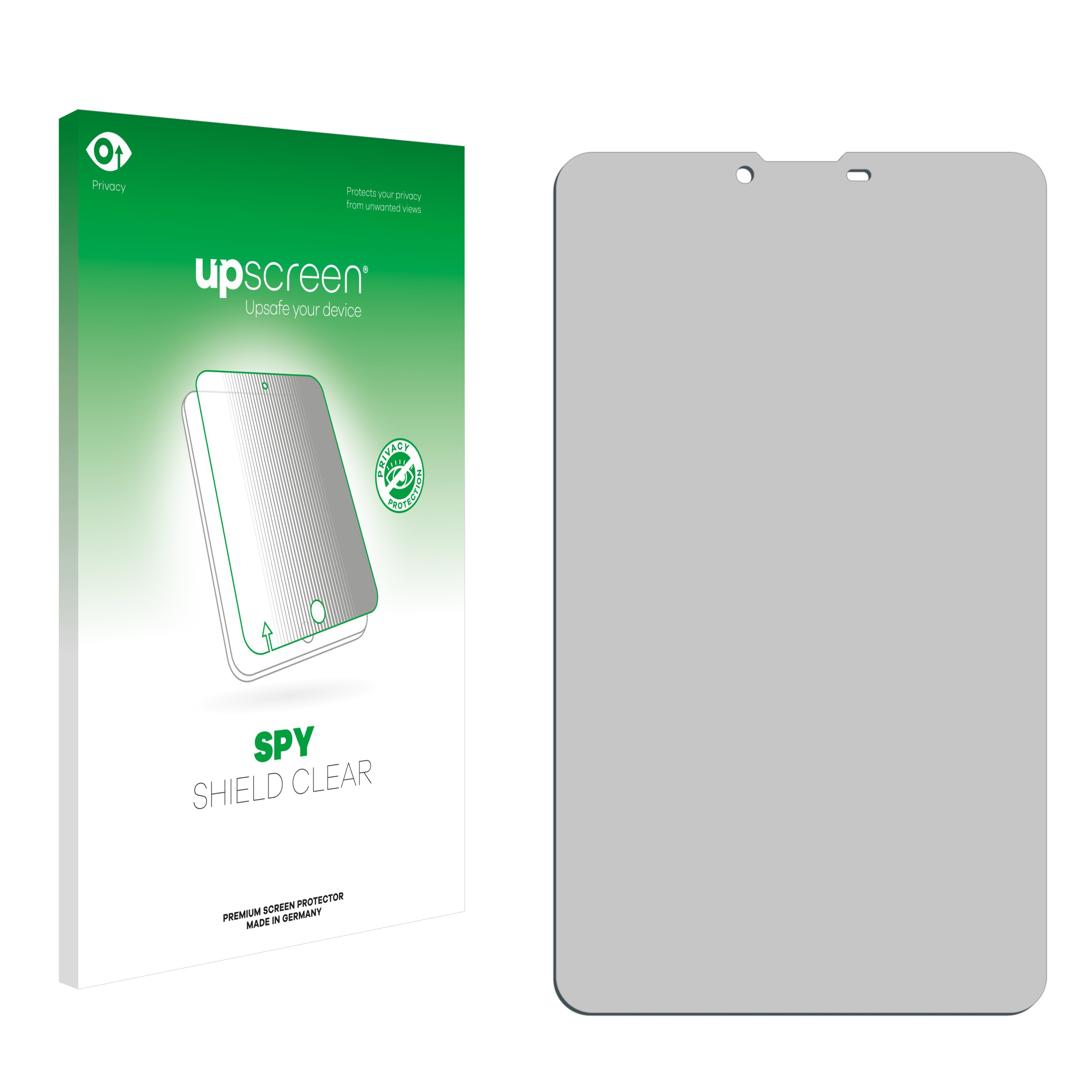 UPSCREEN Anti-Spy Plus) Odys Sense 7 Schutzfolie(für