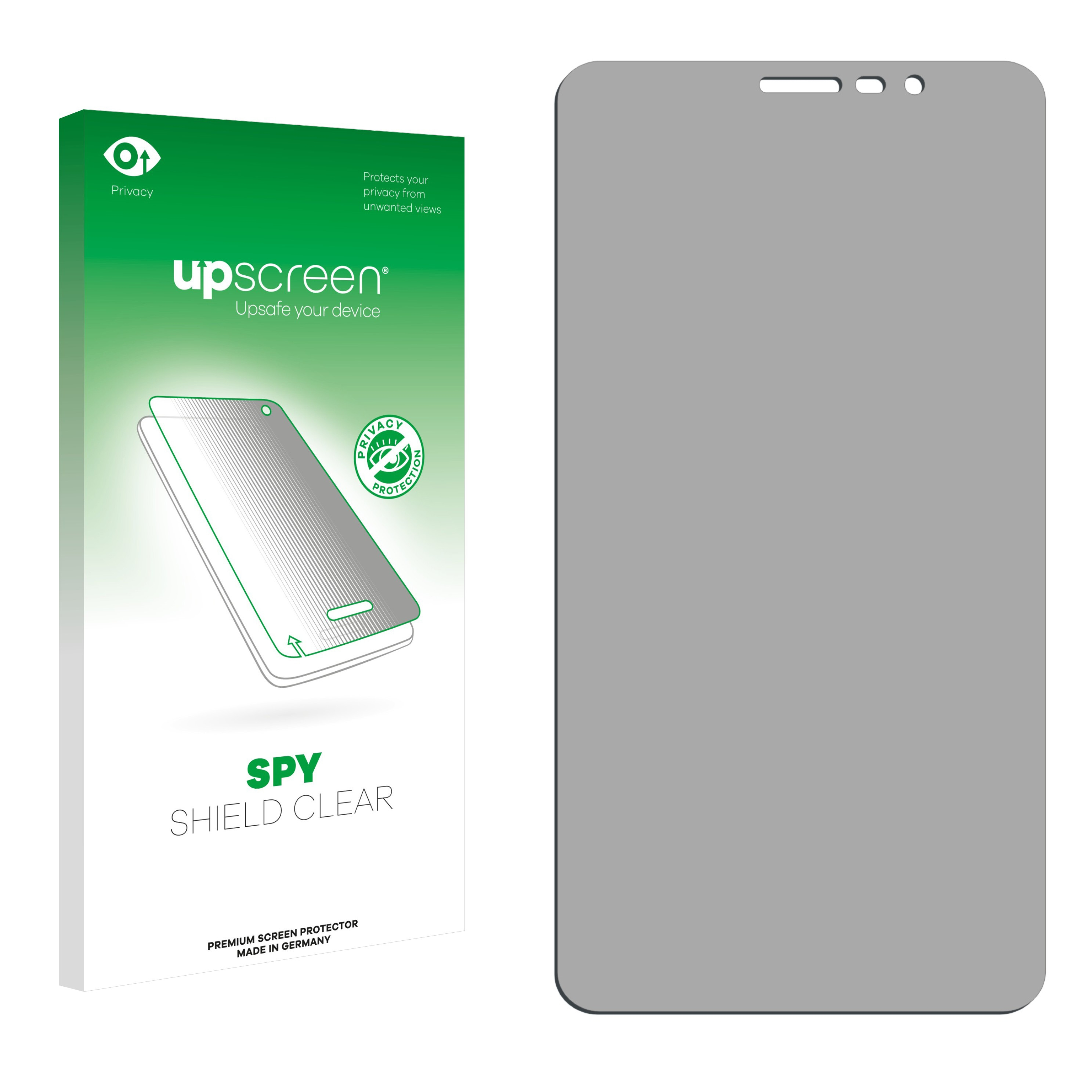 Coolpad UPSCREEN Anti-Spy Porto S) Schutzfolie(für