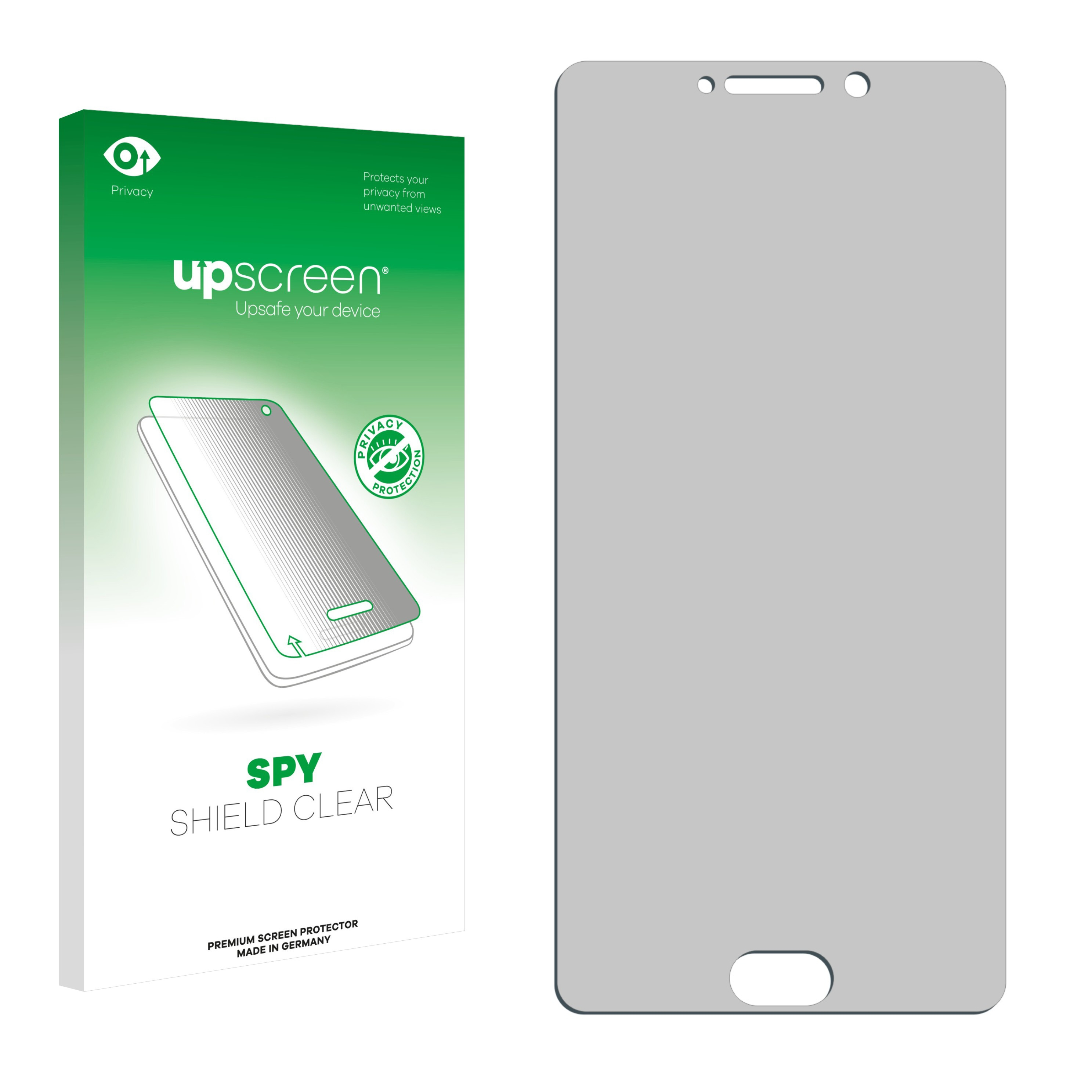 UPSCREEN Anti-Spy Schutzfolie(für Gionee Plus) M6s