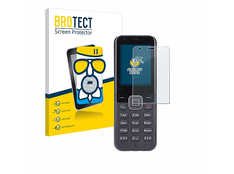 BROTECT Airglass matte Schutzfolie(für MobiWire HomePhone 4G)
