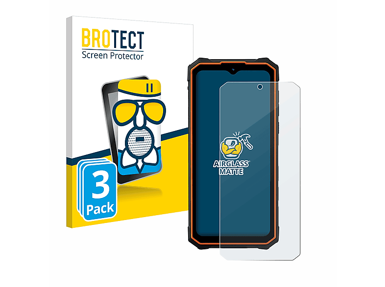 BROTECT 3x Airglass matte Schutzfolie(für Pro) Cyber Hotwav 13