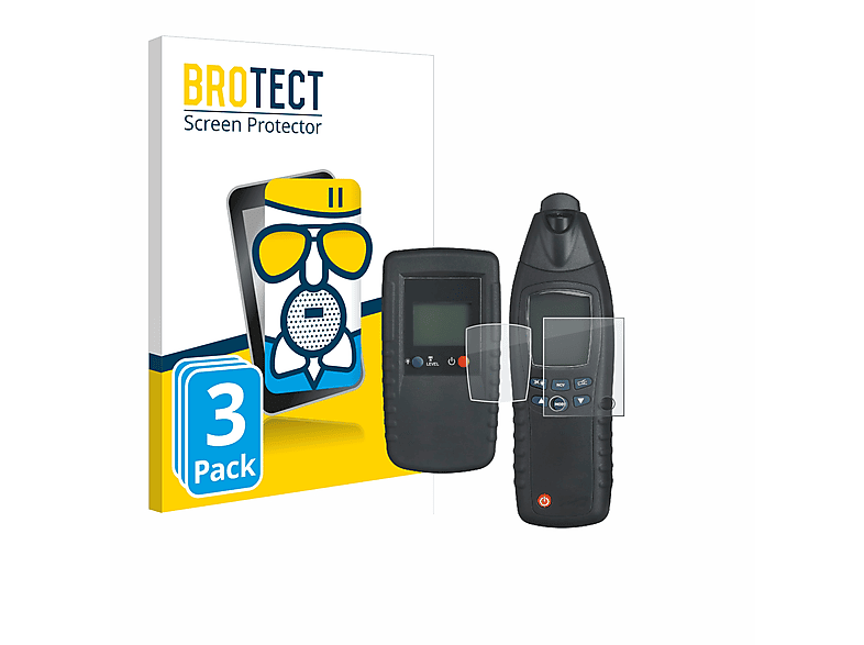 BROTECT 3x AmazonCommercial 70TR120 Schutzfolie(für matte Airglass (Kabelsuchgerät))