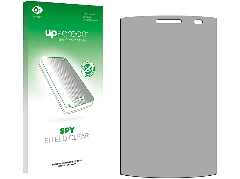 UPSCREEN Anti-Spy Schutzfolie(für LG Optimus II) L1 Electronics E410