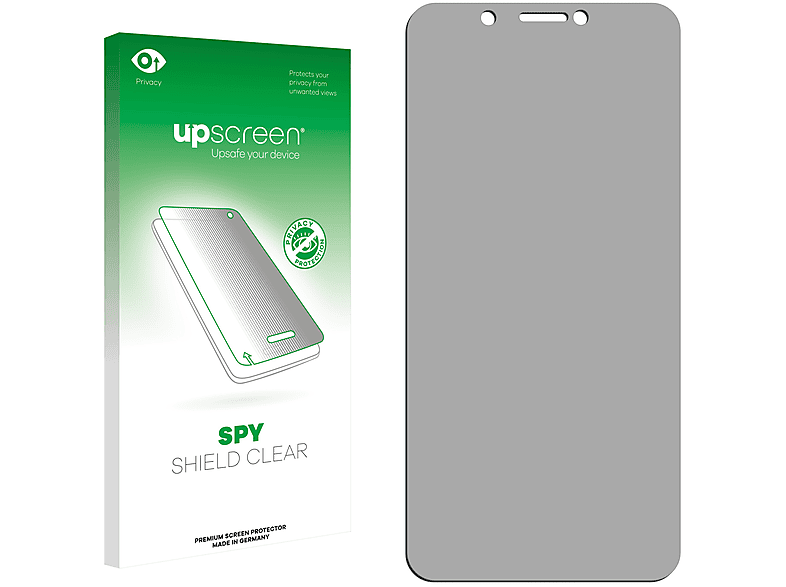 UPSCREEN Anti-Spy Schutzfolie(für Nokia C1 2019)