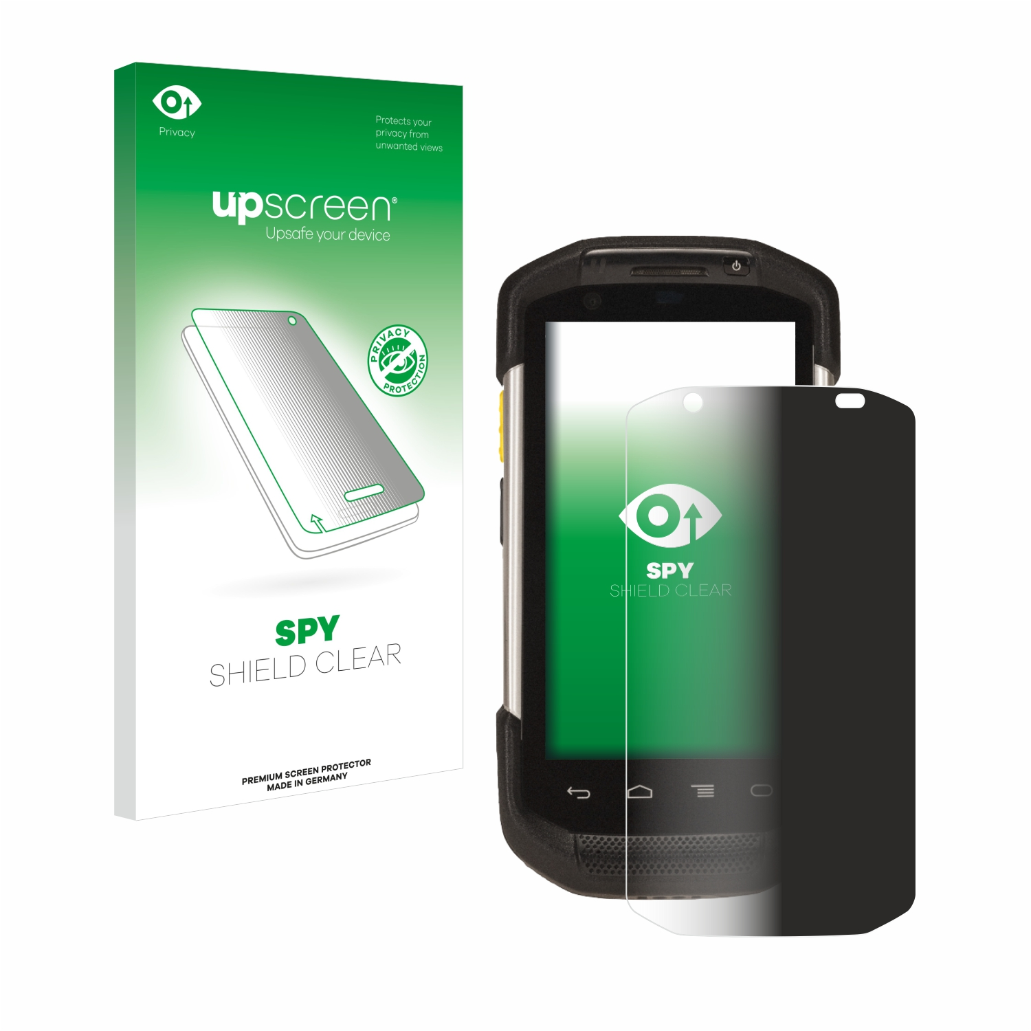 UPSCREEN Anti-Spy Schutzfolie(für TC72) Zebra