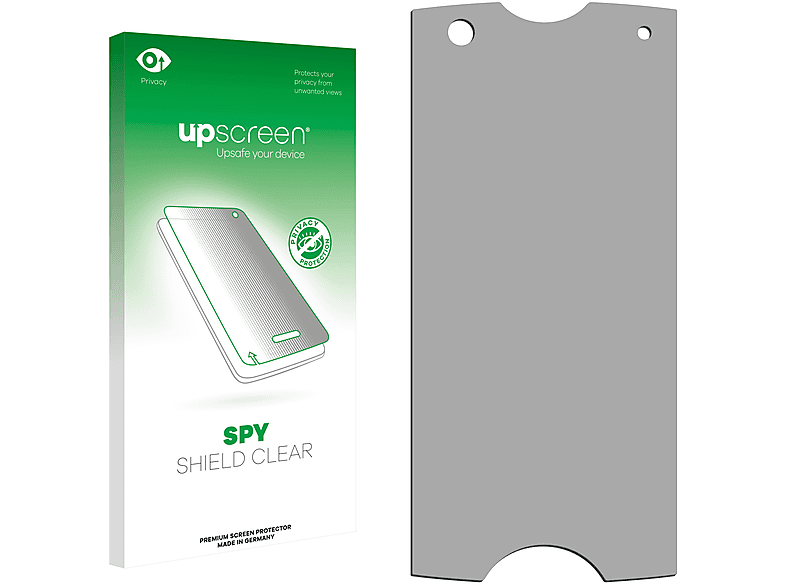 UPSCREEN Anti-Spy Ericsson Ray ST18i) Xperia Schutzfolie(für Sony