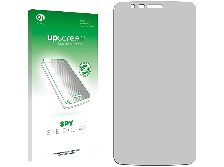 UPSCREEN Anti-Spy Schutzfolie(für 3) Stylus LG