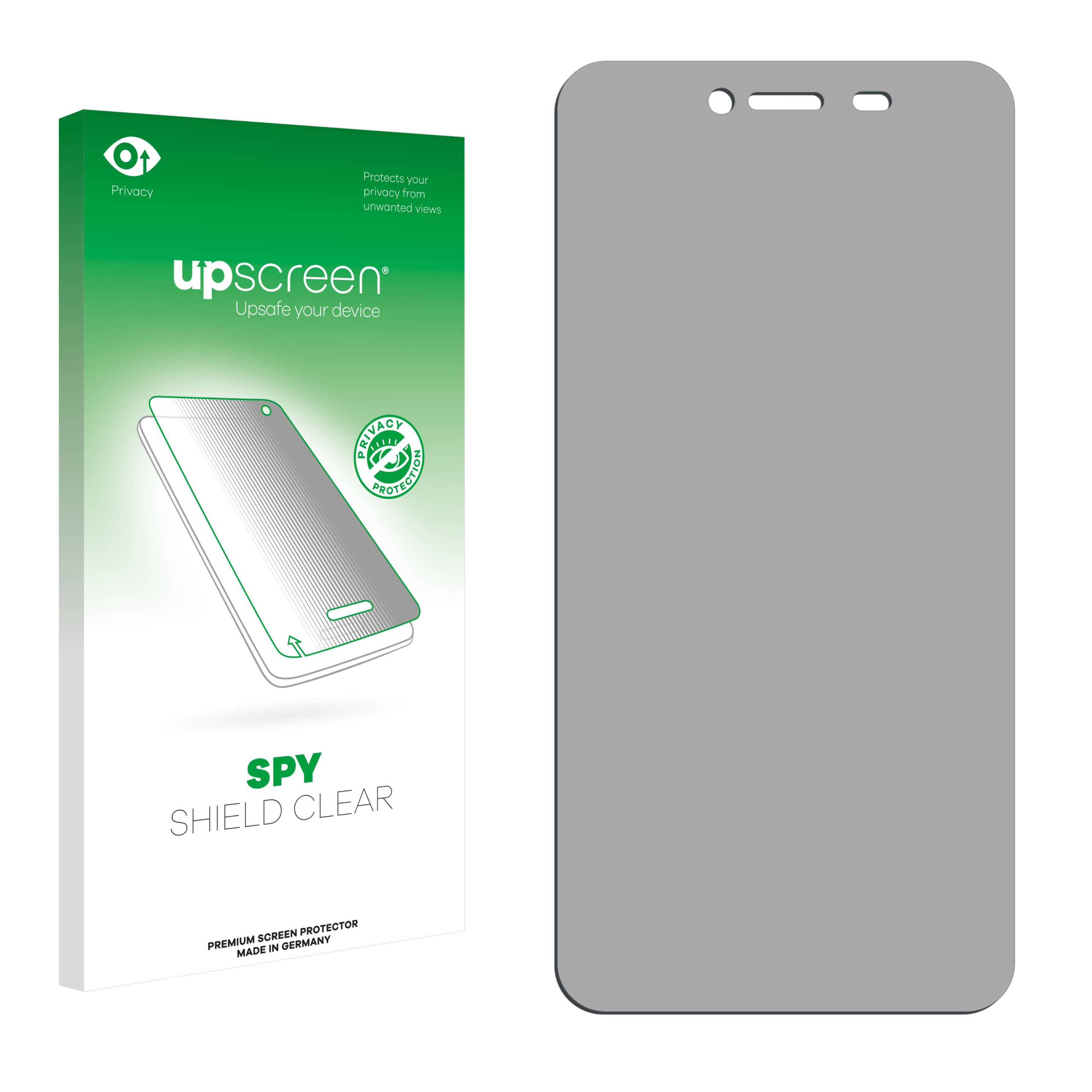 UPSCREEN Anti-Spy Energy Phicomm L (E653)) Schutzfolie(für