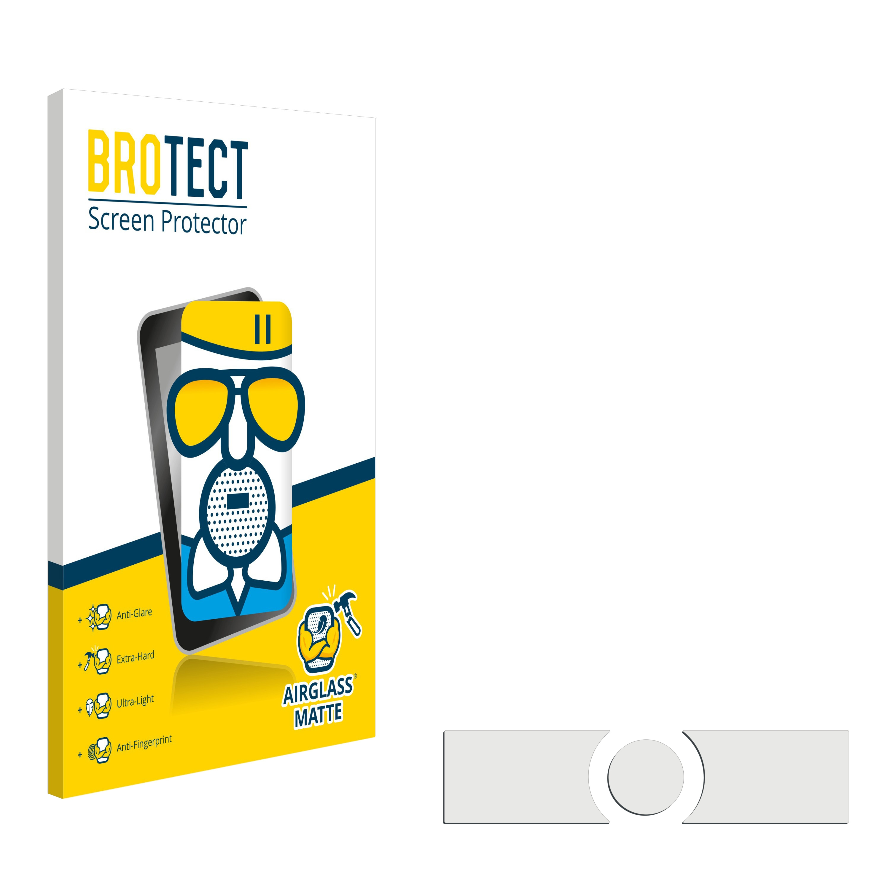 BROTECT Airglass matte Schutzfolie(für 8 CTL636ES6) Serie Bosch