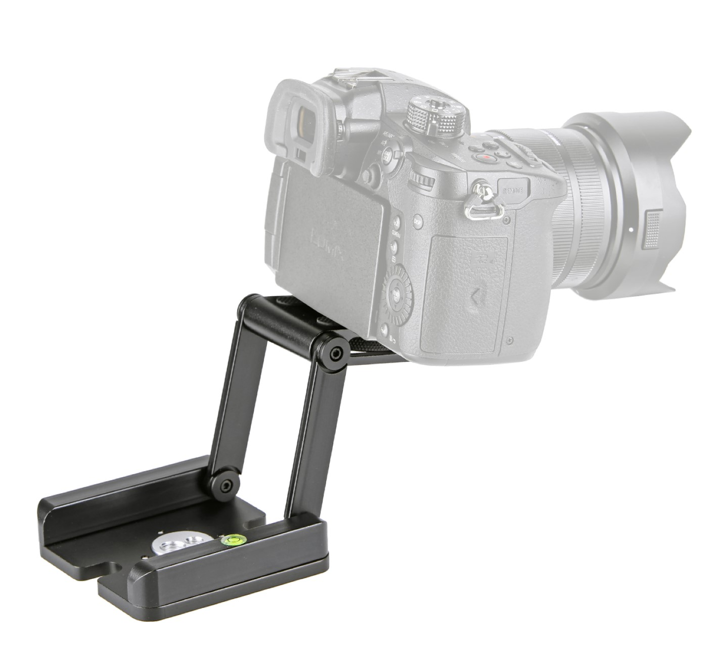 ST-06 Kamerahalterung AYEX Schwarz Gelenken, 2 mit Flex-Neigekopf,
