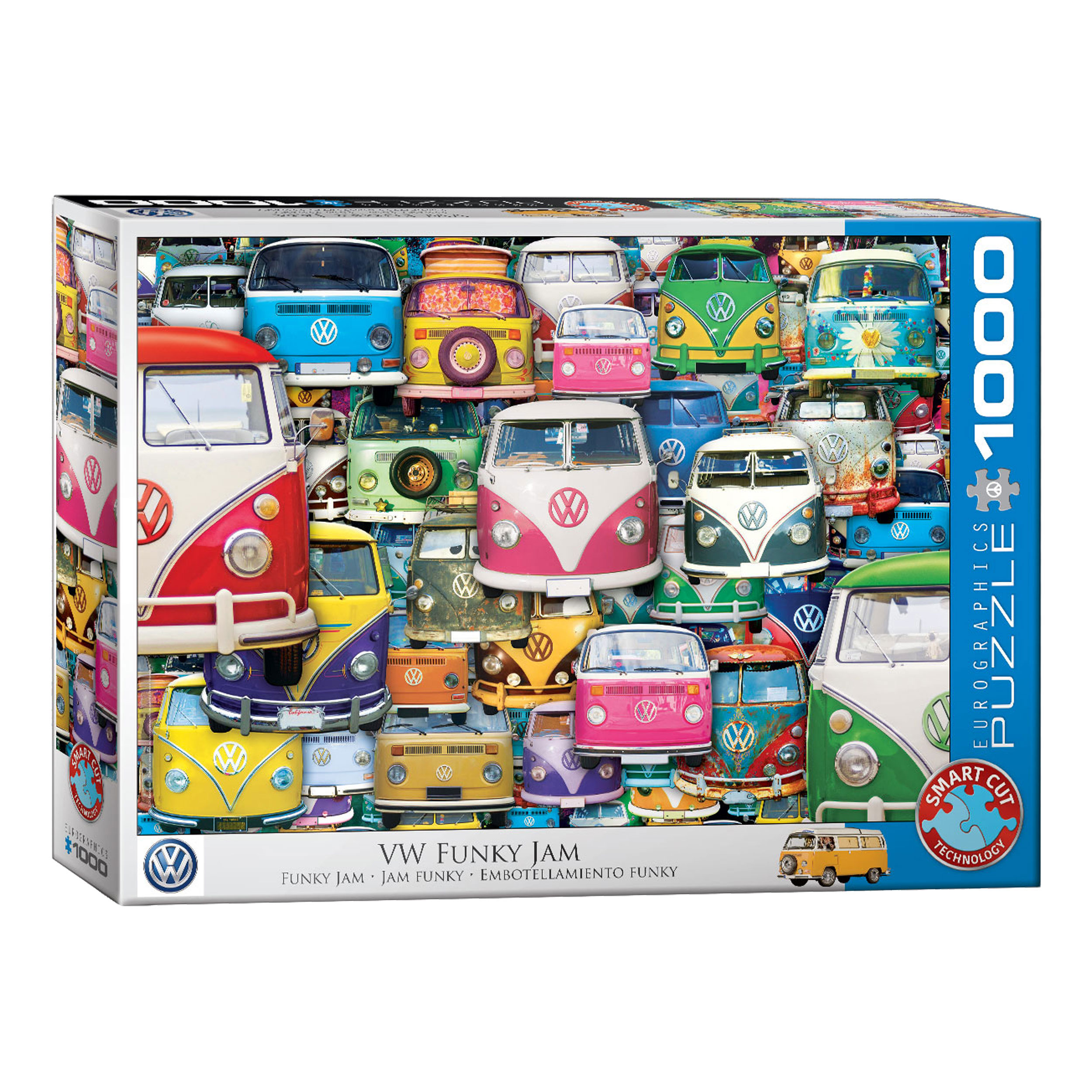 EUROGRAPHICS VW - Puzzle Bus Jam Funky