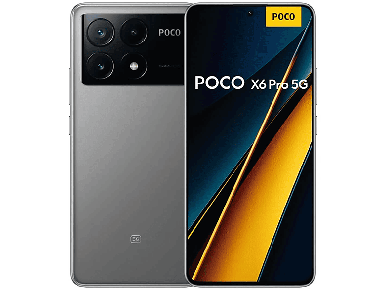 XIAOMI POCO X6 256 GB Pro Grau SIM Dual