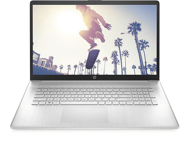 Intel Core™ Intel® Laptop Silber Core 4.40 HP 17,3 GB Notebook 1235U | Display, i5 mit GB Notebooktasche, RAM, | 10 Win 17,3\
