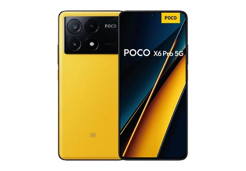 Móvil - POCO X6 Pro XIAOMI, Amarillo, 256 GB, 8 GB, 6,67 , AMOLED