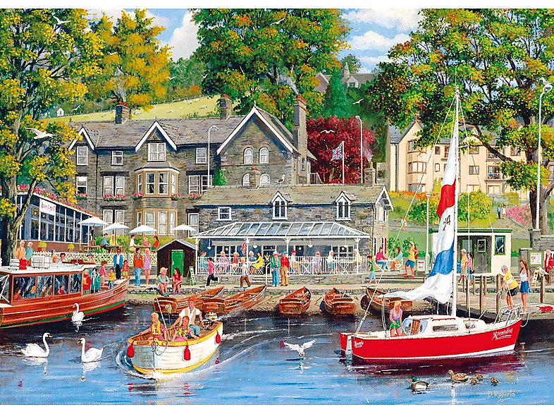 GIBSONS Puzzle Summer - 1000 Teile Puzzle in Ambleside