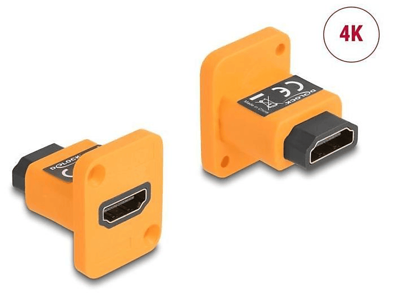 DELOCK 88001 Adapter, Orange