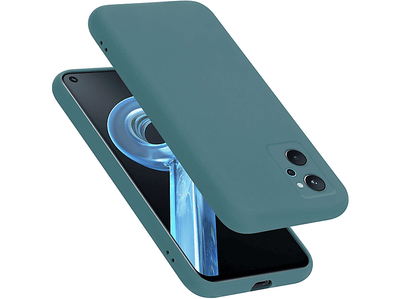 / Backcover, Case im / A96 4G Silicone / Liquid Hülle A36 Style, A76 4G Realme LIQUID GRÜN 9i, CADORABO / Oppo, K10