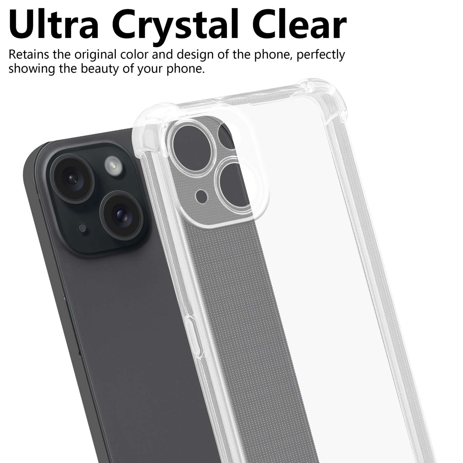 Ultra iPhone Schutzhülle, TRANSPARENT CADORABO Slim 15, AIR VOLL Apple, Backcover, TPU