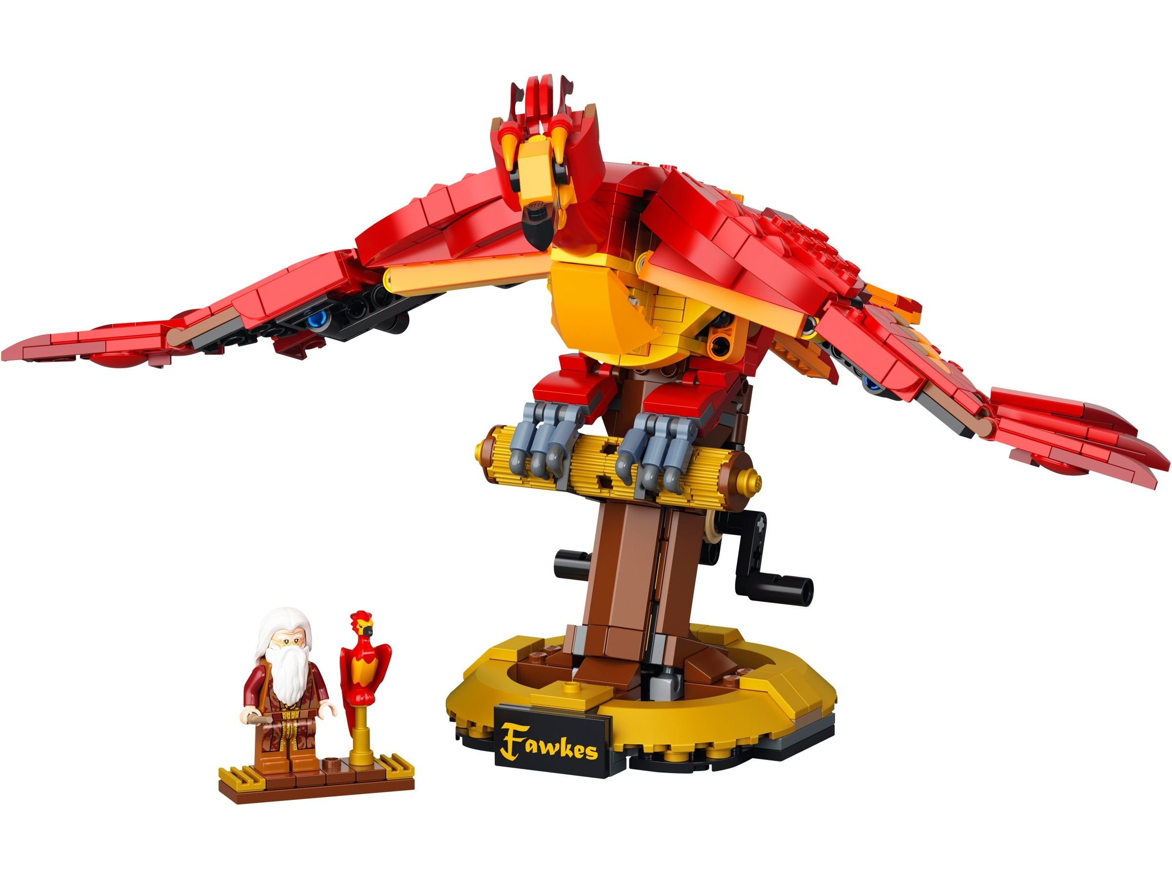 LEGO 76394 Fawkes, Dumbledores Bausatz Phönix