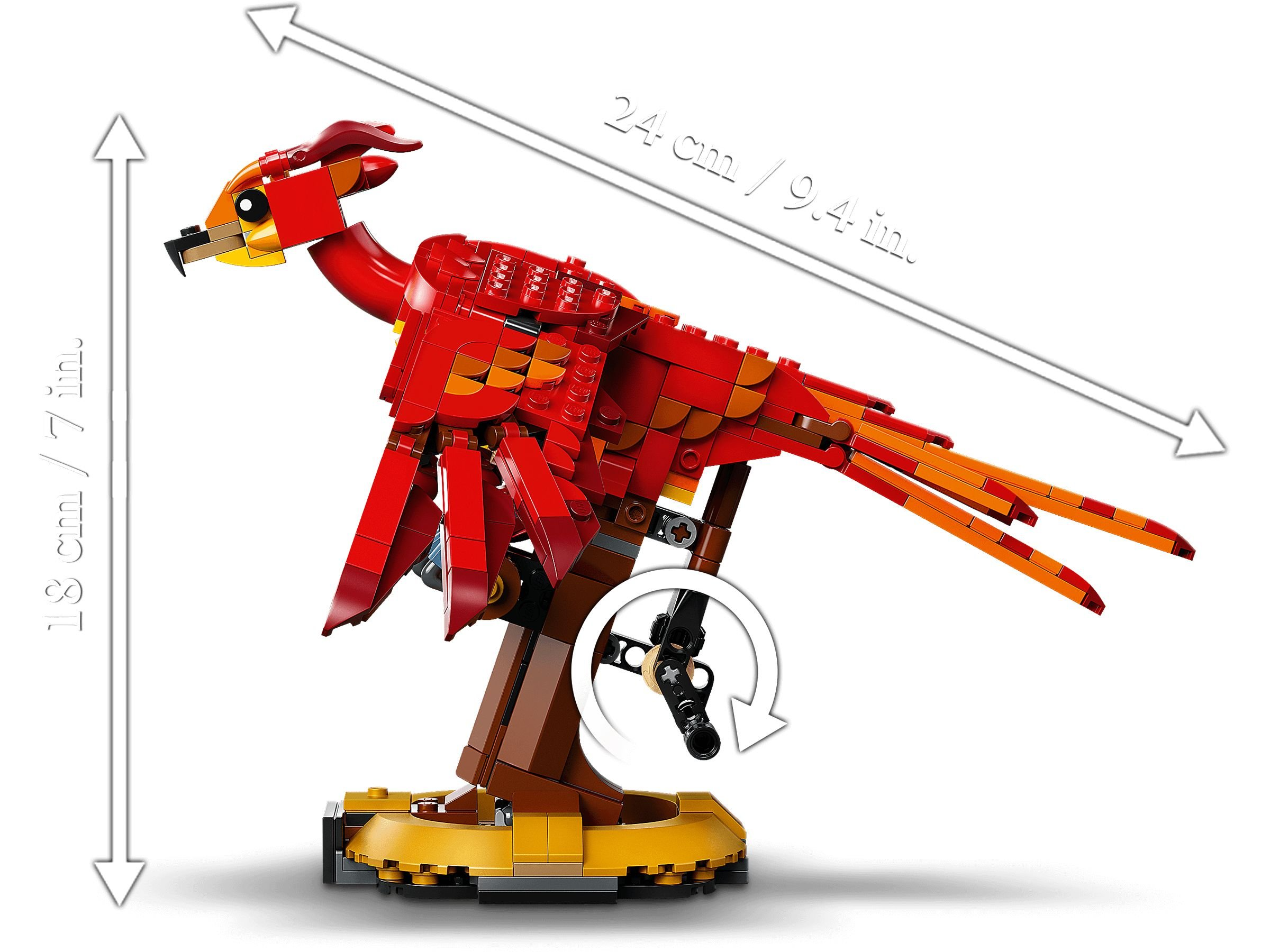 Fawkes, Bausatz LEGO Dumbledores 76394 Phönix