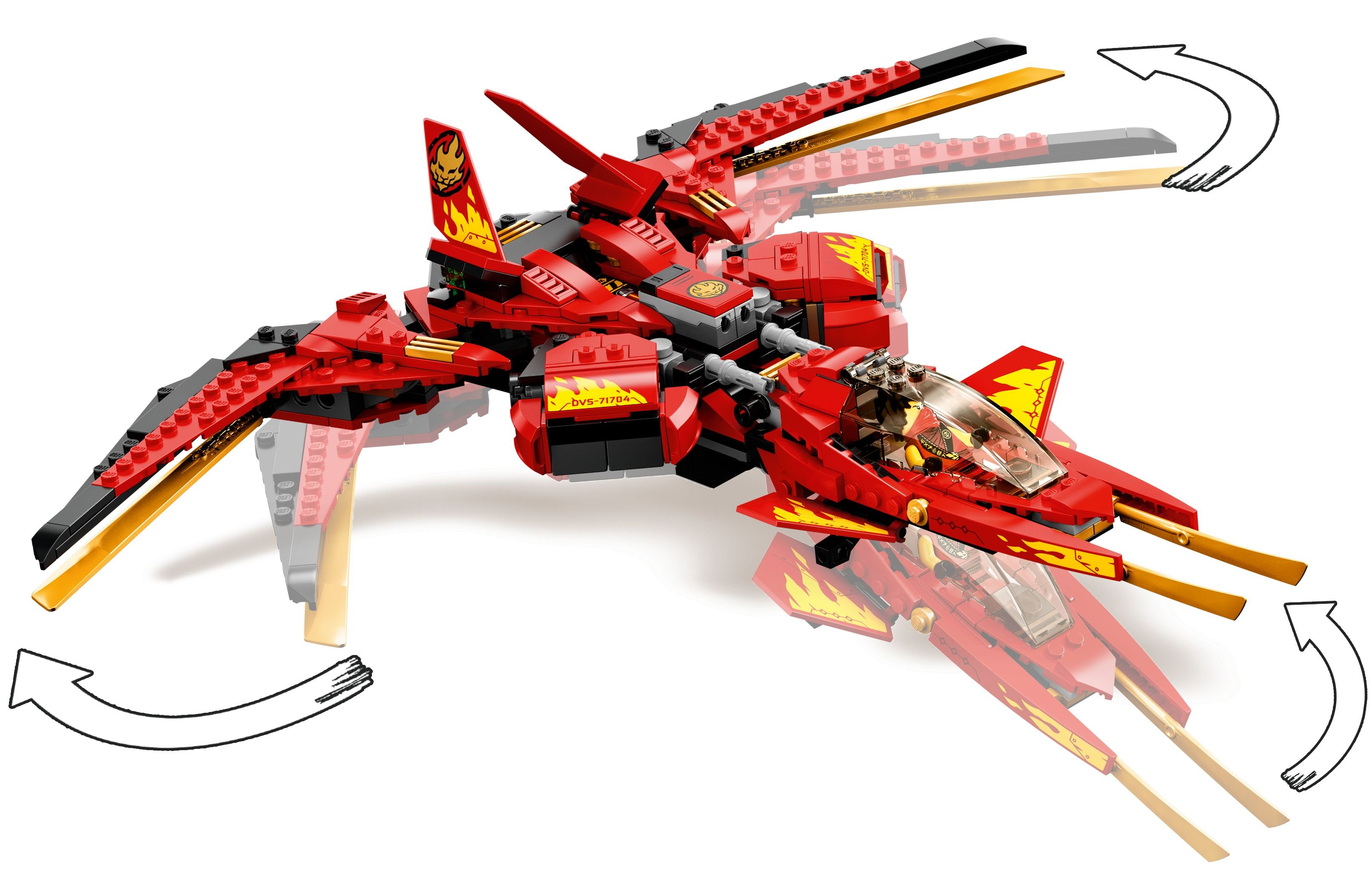 Super-Jet LEGO Kais Bausatz 71704
