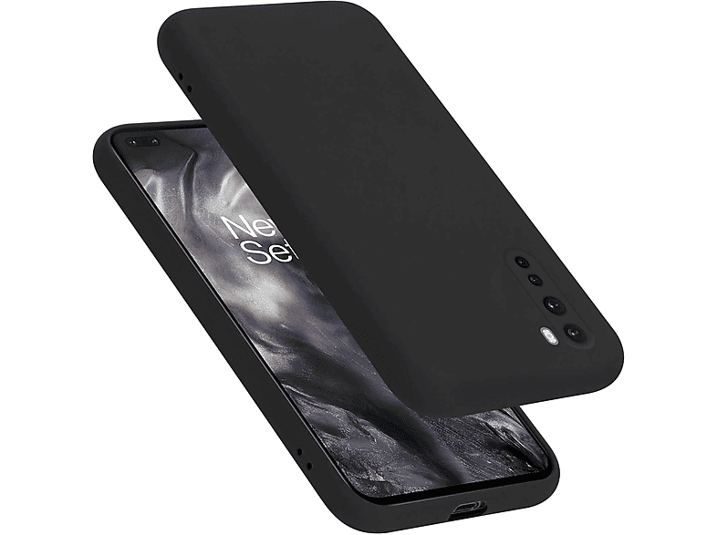 SCHWARZ Case Liquid Nord, Style, LIQUID OnePlus, Backcover, CADORABO im Silicone Hülle