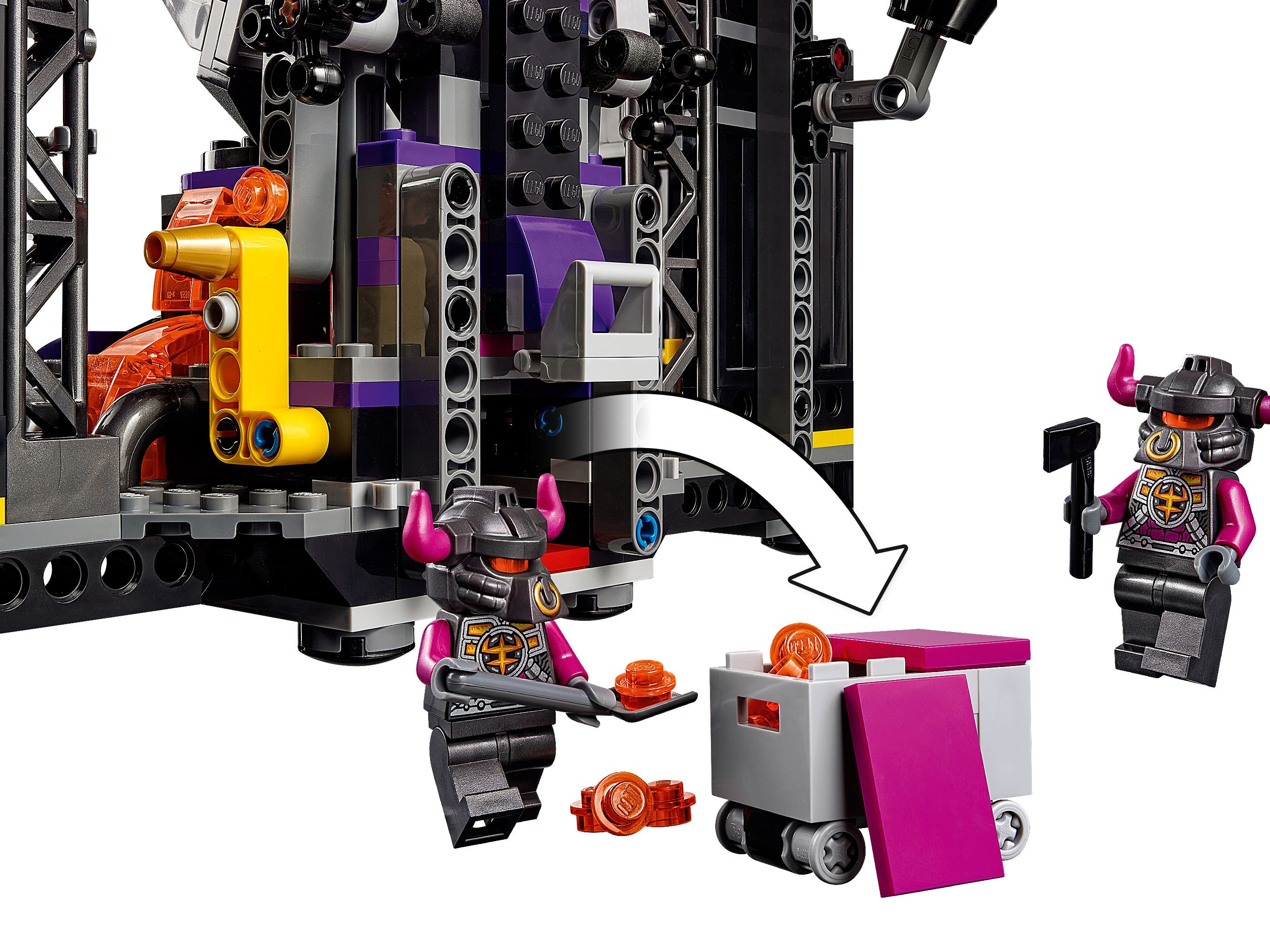 80016 LEGO Gießerei Die glühende Bausatz