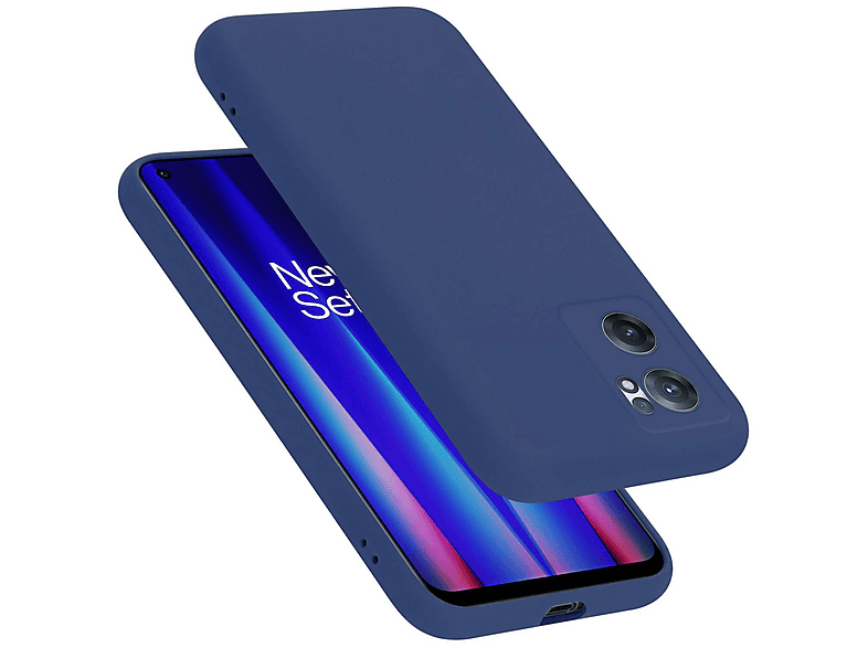 HULLIN Bunte Silikon Handyhülle Für OnePlus Nord 2 5G – Lavendelgrau, Stoßfest & Rutschfest