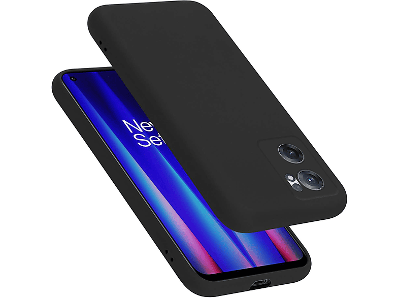 SCHWARZ Nord Hülle Backcover, CE Silicone Case im Liquid 2 CADORABO OnePlus, 5G, Style, LIQUID